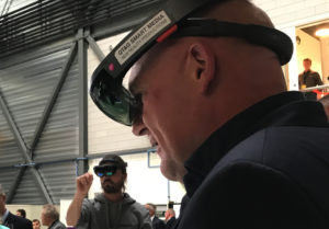 Microsoft hololens en live datafeed project